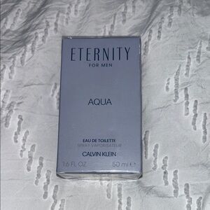 Calvin Klein Eternity Aqua Eau de Toilette - Silver and Blue